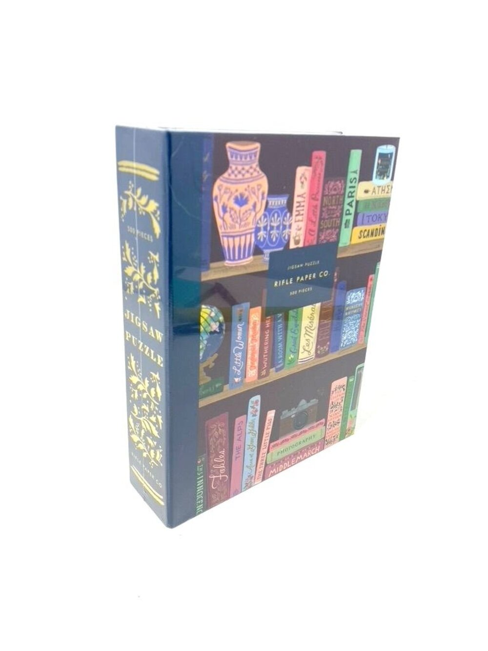 Rifle Paper Co. Ladies Night Book Club 500 Piece Puzzle With Storage Box